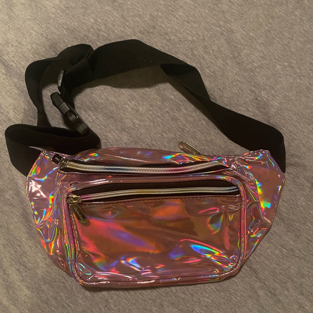 Holographic Pink Fanny Pack